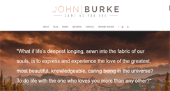 Desktop Screenshot of johnburkeonline.com